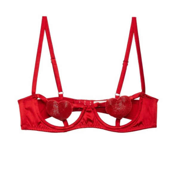 Fleur du Mal Queen of Hearts balconette - Picture 9 of 13